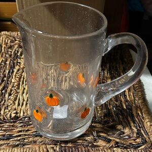 Pottery Barn Pumpkin 🎃 Icon Pitcher BNIB